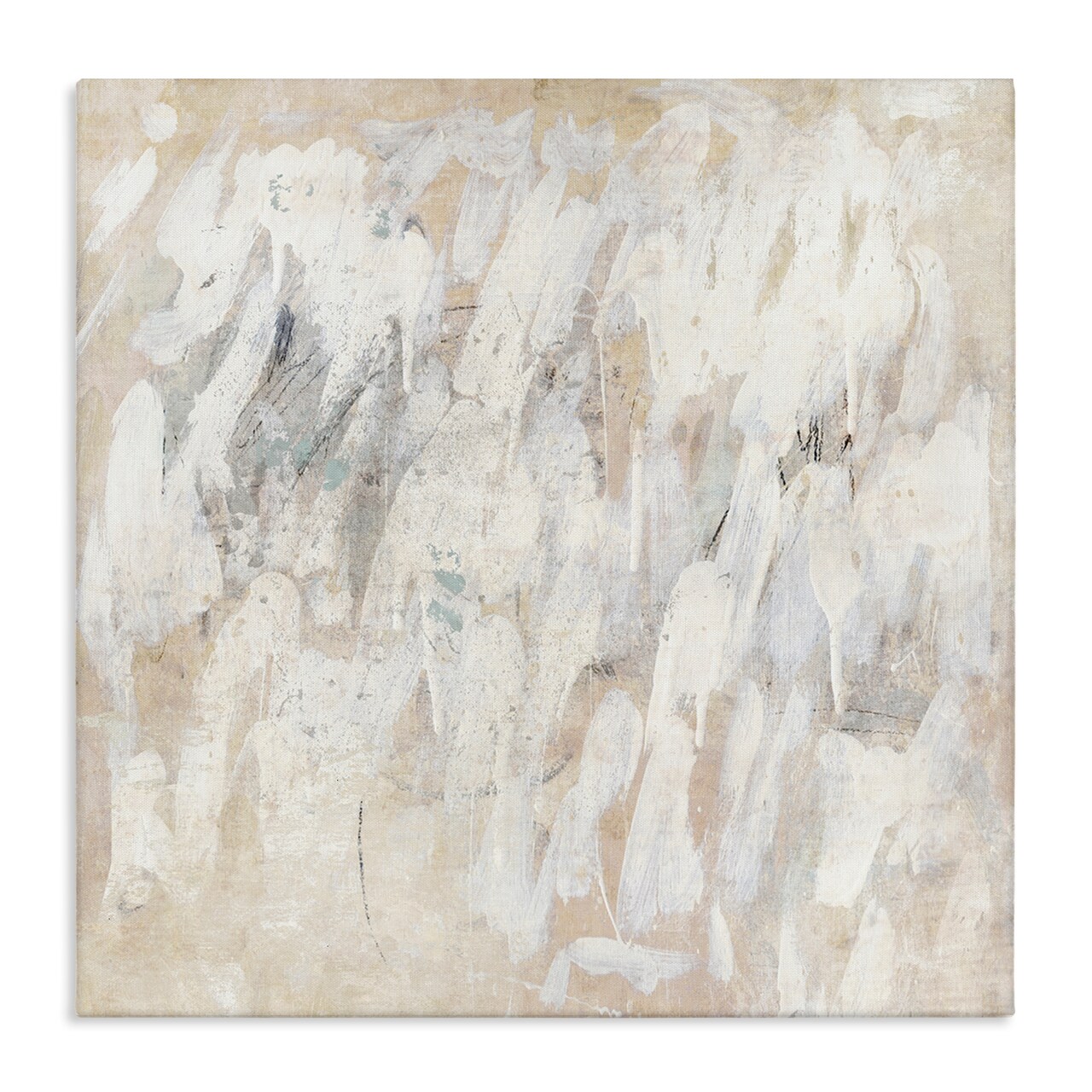 Stupell Industries Muted Neutral Dapples Canvas Wall Art Design by Suzanne Nicoll